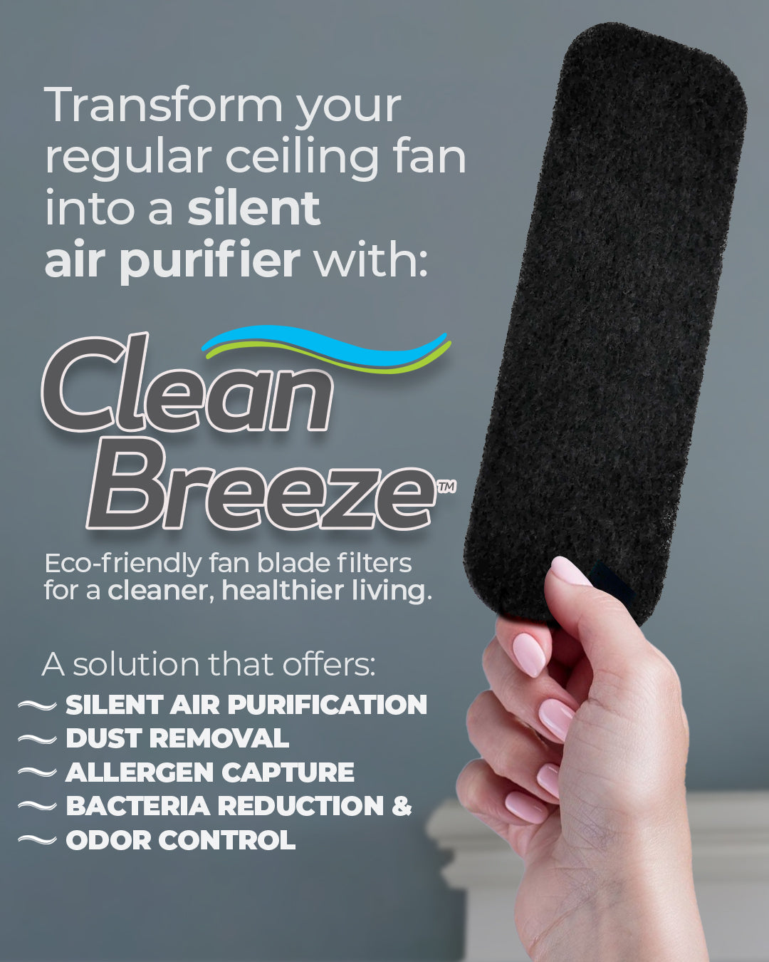 Clean Breeze™ Air Purification Fan Filters